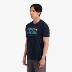 Topo Designs Sunrise Tee - Men's - Final Sale -Urban Trail Cheap Store S23 M SunriseTee Navy 411309419970 Quarter 1