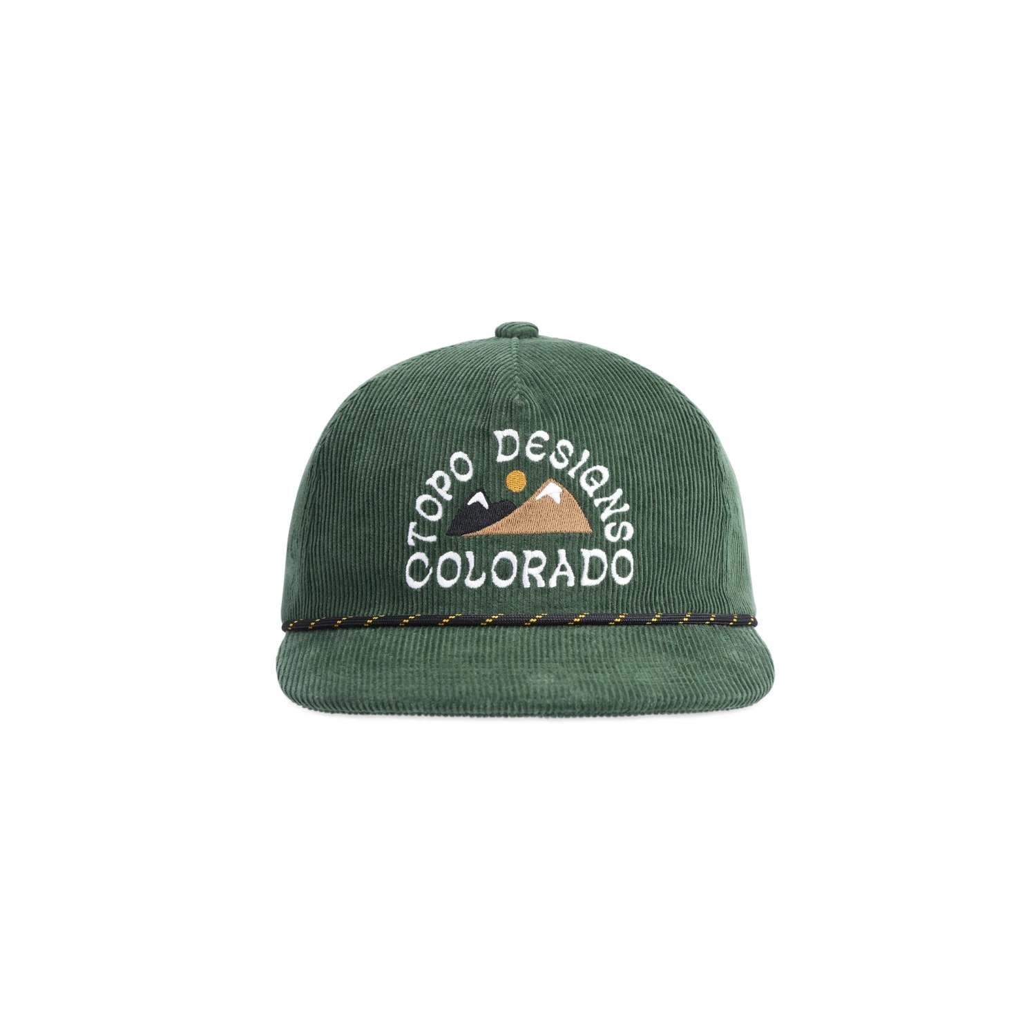 Topo Designs Corduroy Trucker Hat - Alpenglow 8 Topo Designs Corduroy Trucker Hat - Alpenglow - Image 8