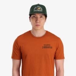 Topo Designs Corduroy Trucker Hat - Alpenglow 19 Topo Designs Corduroy Trucker Hat - Alpenglow -Urban Trail Cheap Store S23 Unisex CorduroyTruckerHatAlpenglow Olive 541301303000 Front 1 da19a4ca 18d2 446a 930e 9e40c65810df