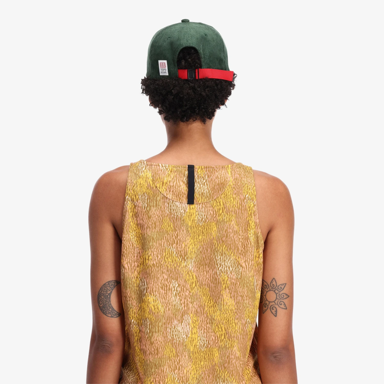 Topo Designs Corduroy Trucker Hat - Strata Map 8 Topo Designs Corduroy Trucker Hat - Strata Map - Image 8