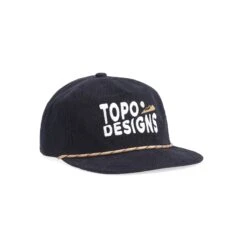 Topo Designs Corduroy Trucker Hat - Sunrise -Urban Trail Cheap Store S23 Unisex CorduroyTruckerHatSunrise Black 541302001000 Brand Quarter 1