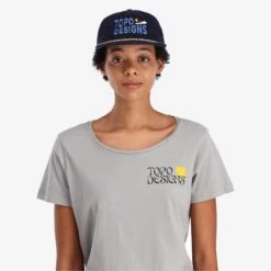 Topo Designs Corduroy Trucker Hat - Sunrise -Urban Trail Cheap Store S23 Unisex CorduroyTruckerHatSunrise Navy 541302410000 Brand Front 1