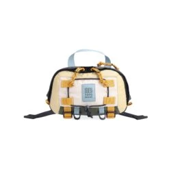 Topo Designs Mountain Hip Pack -Urban Trail Cheap Store S23 Unisex MountainHipPack BoneWhiteOlive 932111123000 Front 1
