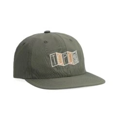 Topo Designs Nylon Ball Cap - Stacked Map - Final Sale