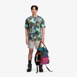 Topo Designs River Bag -Urban Trail Cheap Store S23 Unisex RiverBag BotanicGreenGrape 931218603000 Front 1