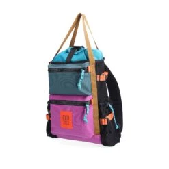 Topo Designs River Bag -Urban Trail Cheap Store S23 Unisex RiverBag BotanicGreenGrape 931218603000 Quarter 1 1