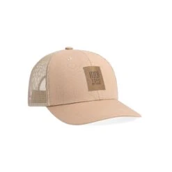 Topo Designs Topo Trucker Hat - Original Logo -Urban Trail Cheap Store S23 Unisex TopoTruckerHatOriginalLogo Tan 531207260000 Quarter 1
