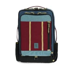 Topo Designs Global Travel Bag 30L -Urban Trail Cheap Store S24 U Global Travel Bag 30L DarkDenimBurgundy 931219487 Front 1