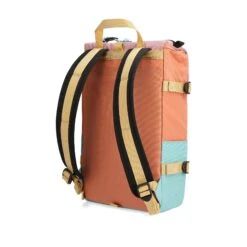 Topo Designs Rover Pack Mini -Urban Trail Cheap Store S24 U Rover Pack Mini Recycled RoseGeodeGreen 931094664 Back 1