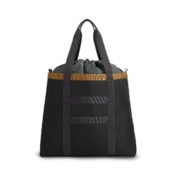 Topo Designs Mountain Utility Tote 25 Topo Designs Mountain Utility Tote -Urban Trail Cheap Store SS25 U MountainUtilityTote Black Neutral 932431024 Back 1