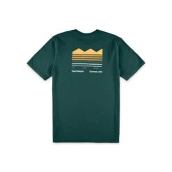 Topo Designs Strata Map Tee - Men's - Final Sale -Urban Trail Cheap Store Strata Map Tee Forest Backcopy