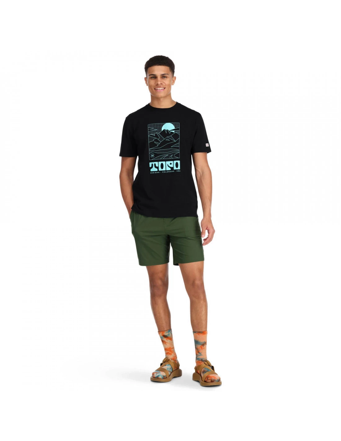 Topo Designs M's Arcade Mountain Tee 2 Topo Designs M's Arcade Mountain Tee - Image 2