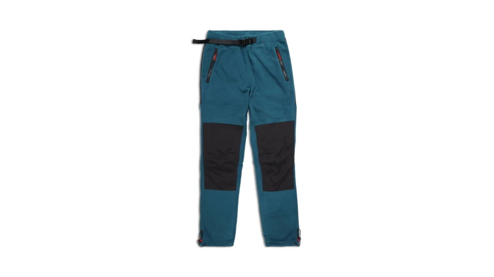 Topo Designs Fleece Pants - Men's, Pond Blue/Black 1 Topo Designs Fleece Pants - Men's, Pond Blue/Black