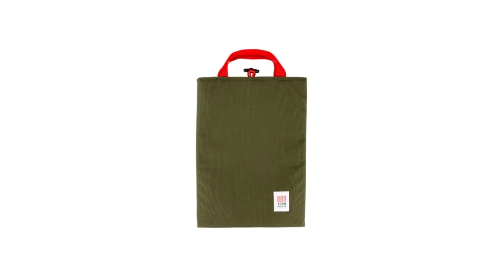 Topo Designs Laptop Sleeve, Olive 1 Topo Designs Laptop Sleeve, Olive