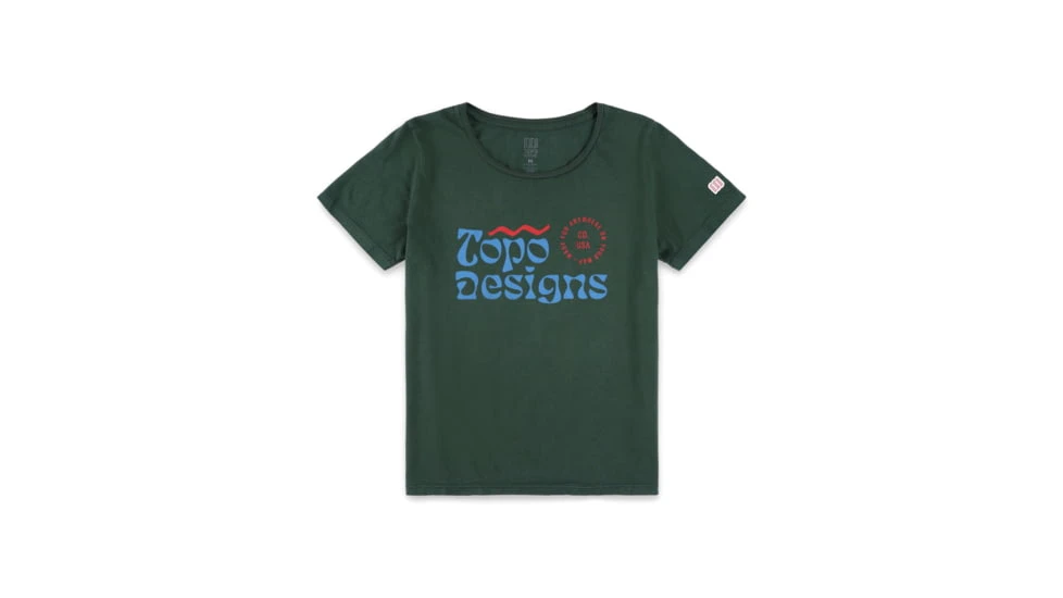 Topo Designs Typescape Tee - Women's 1 Topo Designs Typescape Tee - Women's