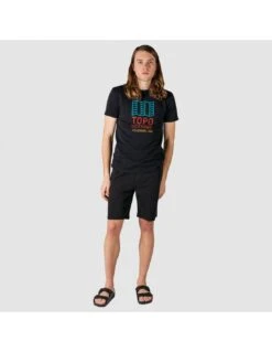 Topo Designs Organic Original Logo Tee -Urban Trail Cheap Store organic original logo tee 1