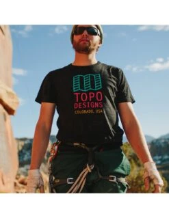 Topo Designs Original Logo Tee -Urban Trail Cheap Store original logo tee 2