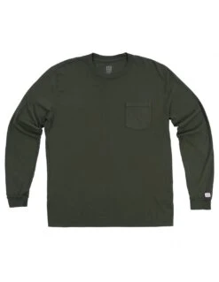 Topo Designs Pocket Tee Long Sleeve Unisex