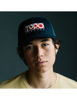 Topo Designs Topo Trucker Hat - Box Logo -Urban Trail Cheap Store topo trucker hat box logo 5