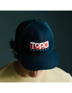 Topo Designs Topo Trucker Hat - Box Logo -Urban Trail Cheap Store topo trucker hat box logo 6