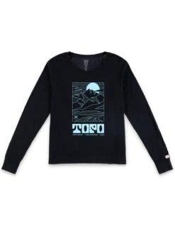 Topo Designs W's Arcade Mountain Tee - Long Sleeve